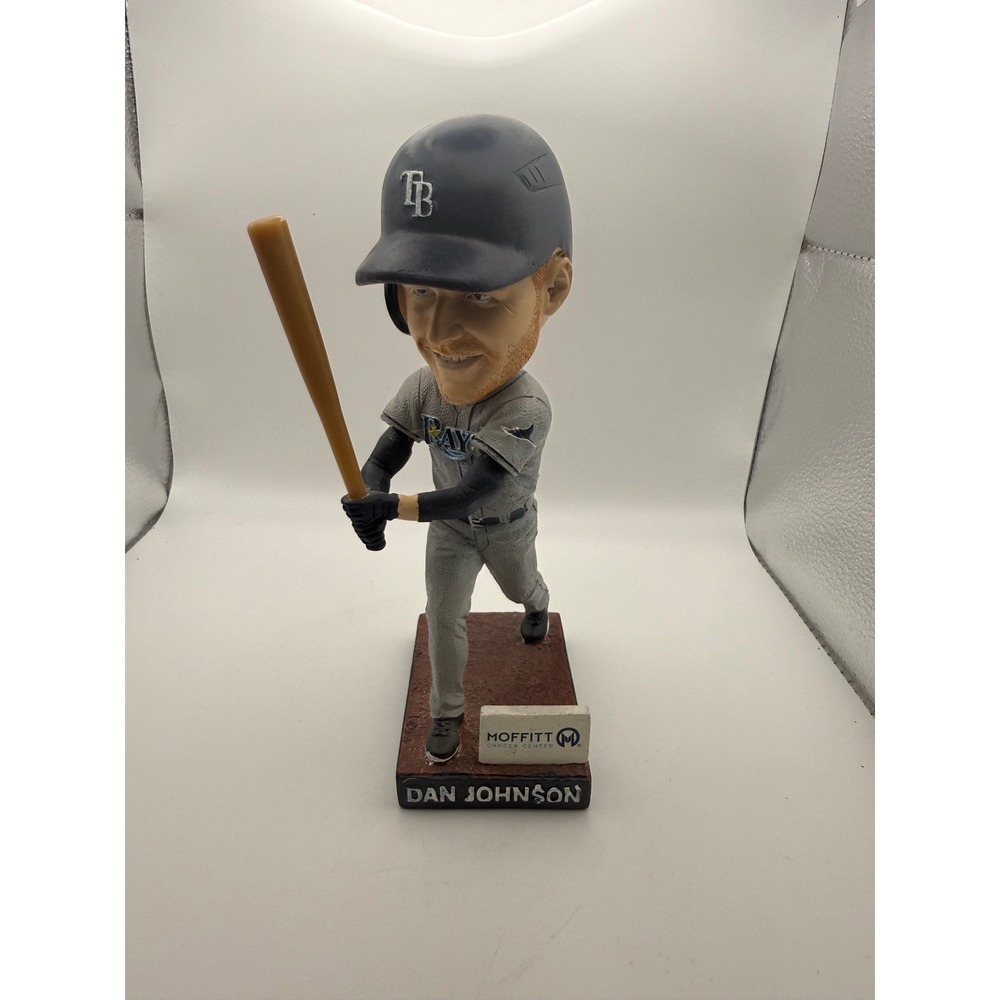 Tampa Bay Rays Dan Johnson Bobblehead MLB Baseball Moffitt Cancer Center SGA #24